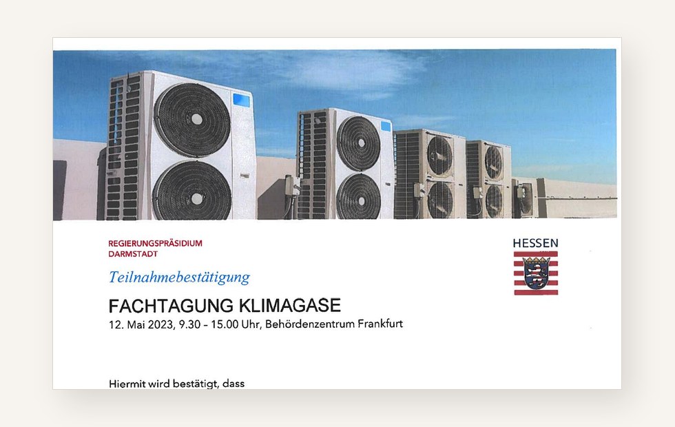 Vorschau Fachtagung Klimagase — Nick Poser