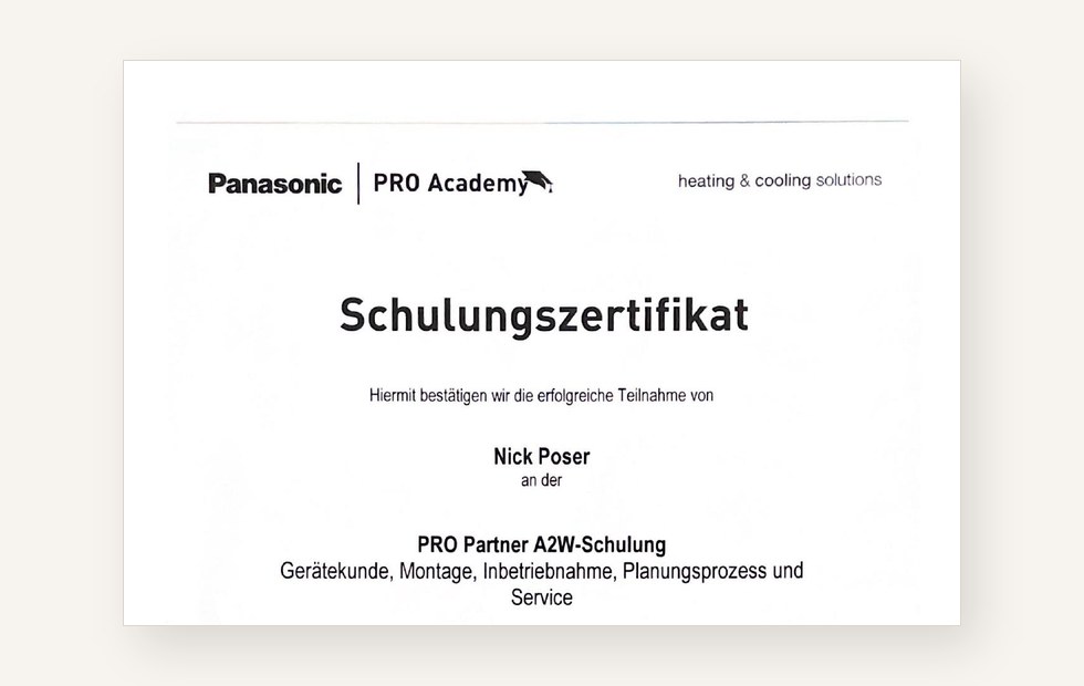 Vorschau Panasonic PRO Academy — Nick Poser