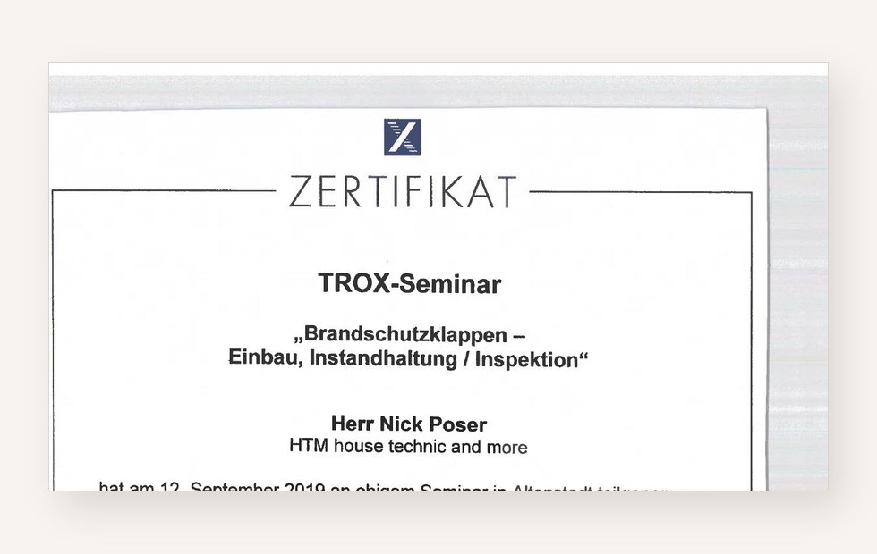 Vorschau TROX Brandschutzklappen — Nick Poser